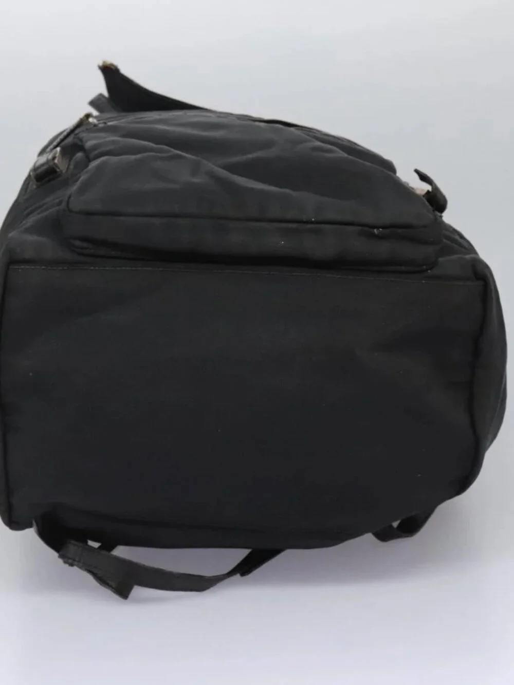 GUCCI Backpack Nylon Black Auth 117288